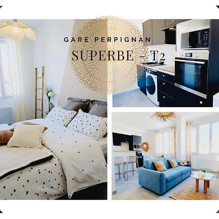 Apartament Superbe T2 - Proche Gare Perpignan Zewnętrze zdjęcie